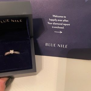 Blue Nile engagement ring